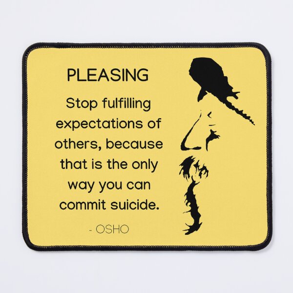 Item preview, Pleasing... Osho Quote – To Turn You Outside In! - text design designed and sold by RetComly.