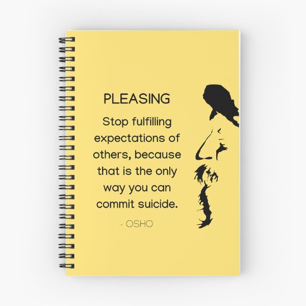 Item preview, Pleasing... Osho Quote – To Turn You Outside In! - text design designed and sold by RetComly.
