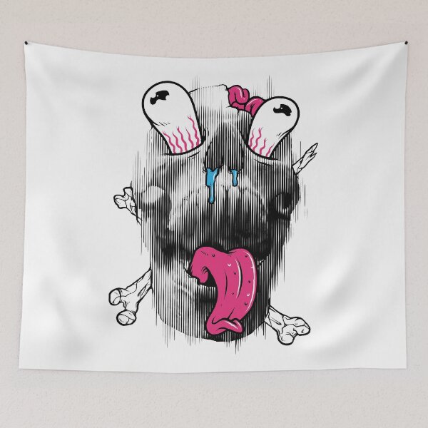 Item preview, Scary Skull designed and sold by Quilimo Studio.