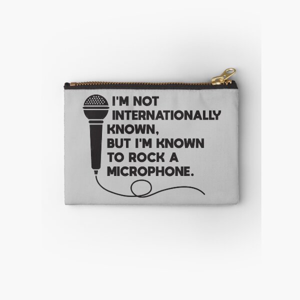 Item preview, Rap Lyrics - I'm not internationally known, but I'm known to rock a microphone. designed and sold by mymymagic.
