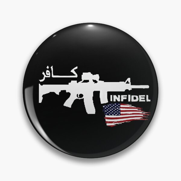Item preview, AMERICAN INFIDEL designed and sold by THE AMERICAN TEEVANGELIST.