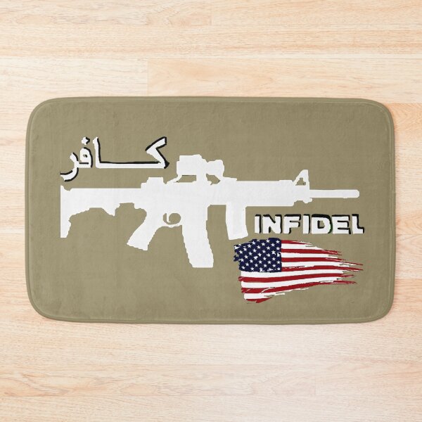 Item preview, AMERICAN INFIDEL designed and sold by THE AMERICAN TEEVANGELIST.