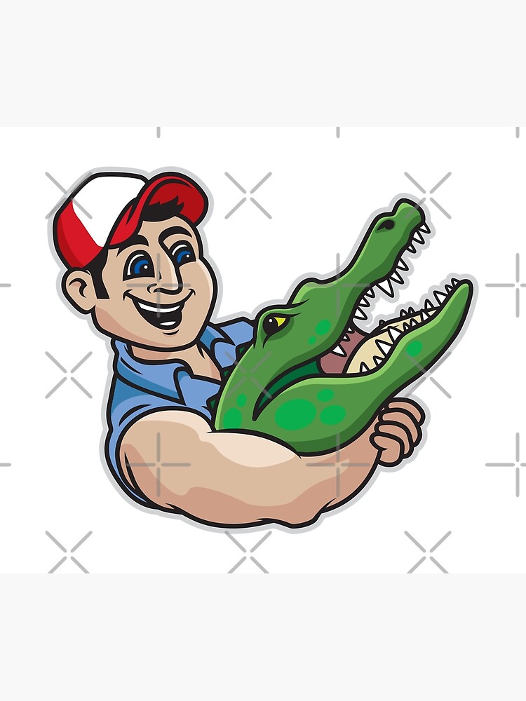 "Alligator Wrestling" Poster for Sale by shanesabin Redbubble