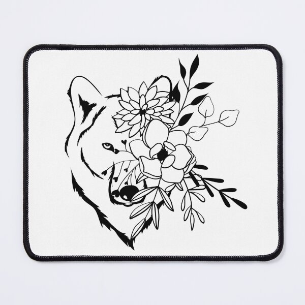 Item preview, Zidika wolf face designed and sold by Rolmani-shop.