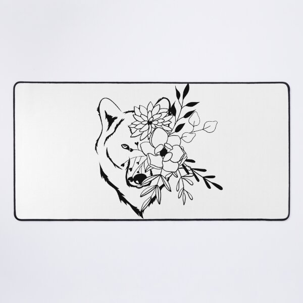Item preview, Zidika wolf face designed and sold by Rolmani-shop.