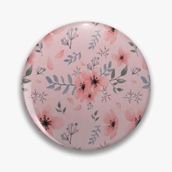 Item preview, Watercolor Floral Flowers Botanical Pink Romantic designed and sold by StudioAkubi.