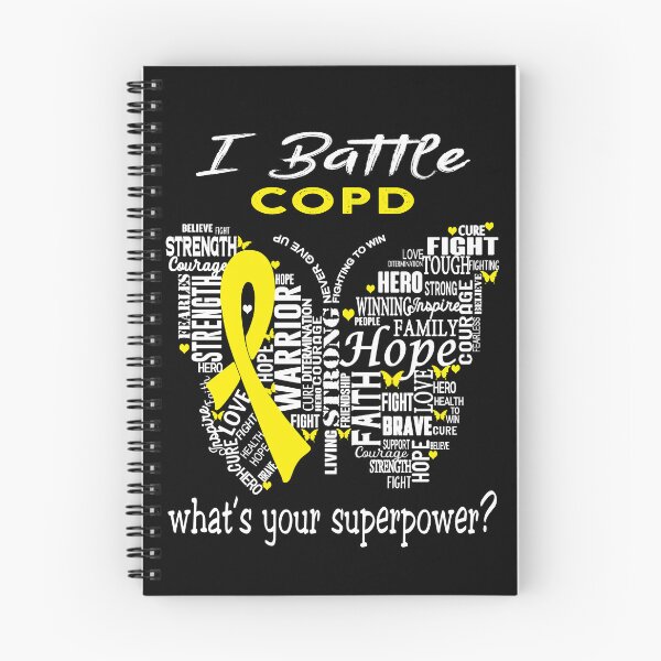 Item preview, COPD Warrior - I Battle COPD What is your Superpower? designed and sold by KirstybShop.