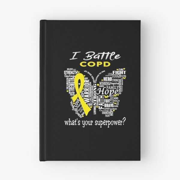 Item preview, COPD Warrior - I Battle COPD What is your Superpower? designed and sold by KirstybShop.