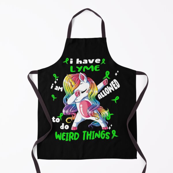 Item preview, Lyme Awareness Funny I have Lyme i'm allowed to do Weird Things! designed and sold by JanetShop809.