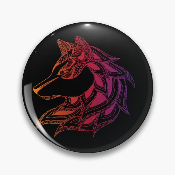 Item preview, Zidika wolf face designed and sold by Rolmani-shop.