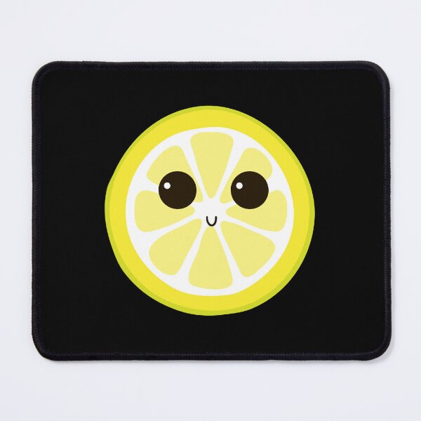 Item preview, Cute Lemon Slice with Smiling Face designed and sold by appareltolove.