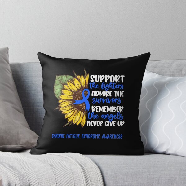 Item preview, Chronic Fatigue Syndrome Awareness - Support the Fighters Admire the Survivors Remember the Angels Never Give Up designed and sold by whlrcheryl.