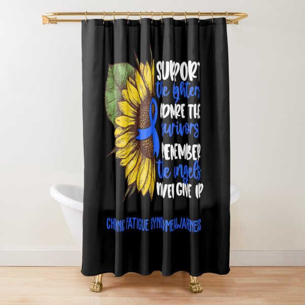 Item preview, Chronic Fatigue Syndrome Awareness - Support the Fighters Admire the Survivors Remember the Angels Never Give Up designed and sold by whlrcheryl.