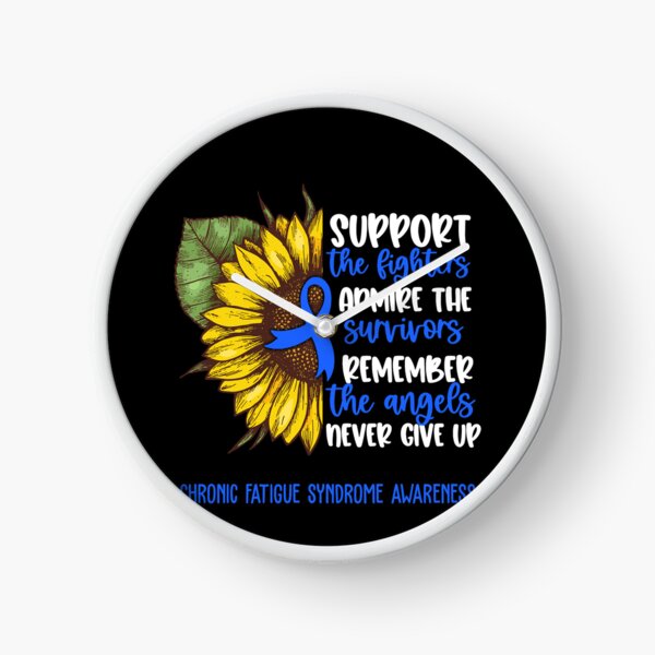 Item preview, Chronic Fatigue Syndrome Awareness - Support the Fighters Admire the Survivors Remember the Angels Never Give Up designed and sold by whlrcheryl.