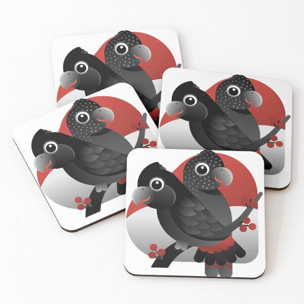 Item preview, Seychelles black parrot designed and sold by SUNDigital123.