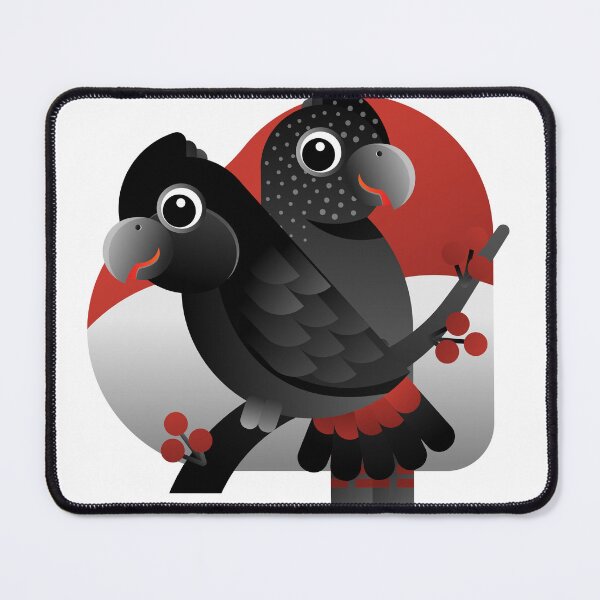 Item preview, Seychelles black parrot designed and sold by SUNDigital123.