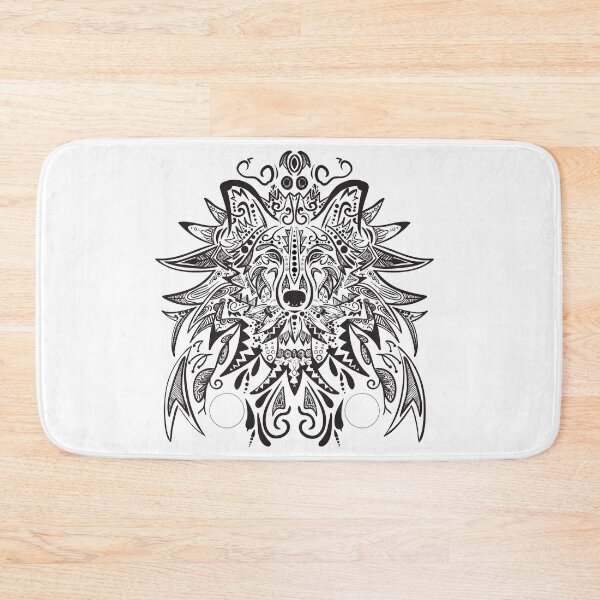 Item preview, Zidika wolf face designed and sold by Rolmani-shop.