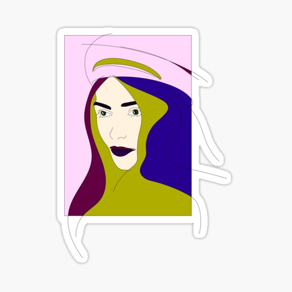 Artikel-Vorschau von Fair #woman #girl #beauty #fineart #popart #home #decor #fashion #buyart #artprint #minimal #drawing, designt und verkauft von Kirovair.