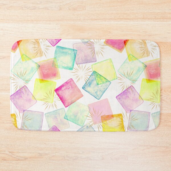Item preview, Scattered Squares with starbursts designed and sold by ditzy-designs.