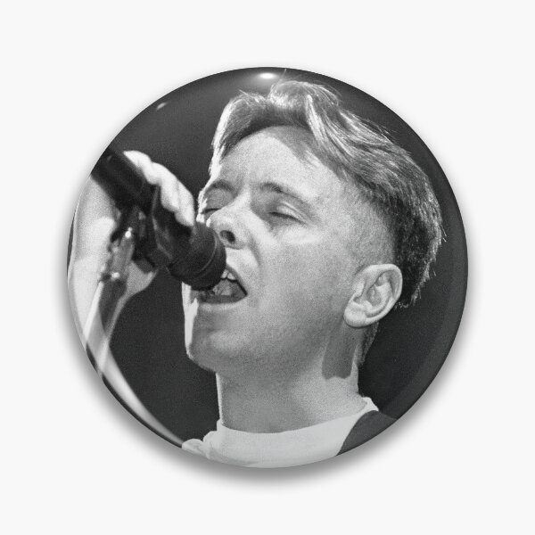 Item preview, Bernard Sumner - New Order - BW Photograph designed and sold by ConcertImages.