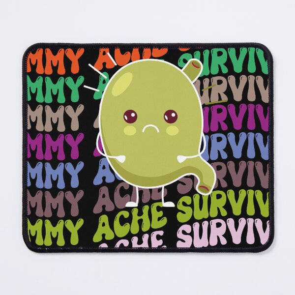 Item preview, tummy ache survivor designed and sold by CHOOSEYOURS SHOP.