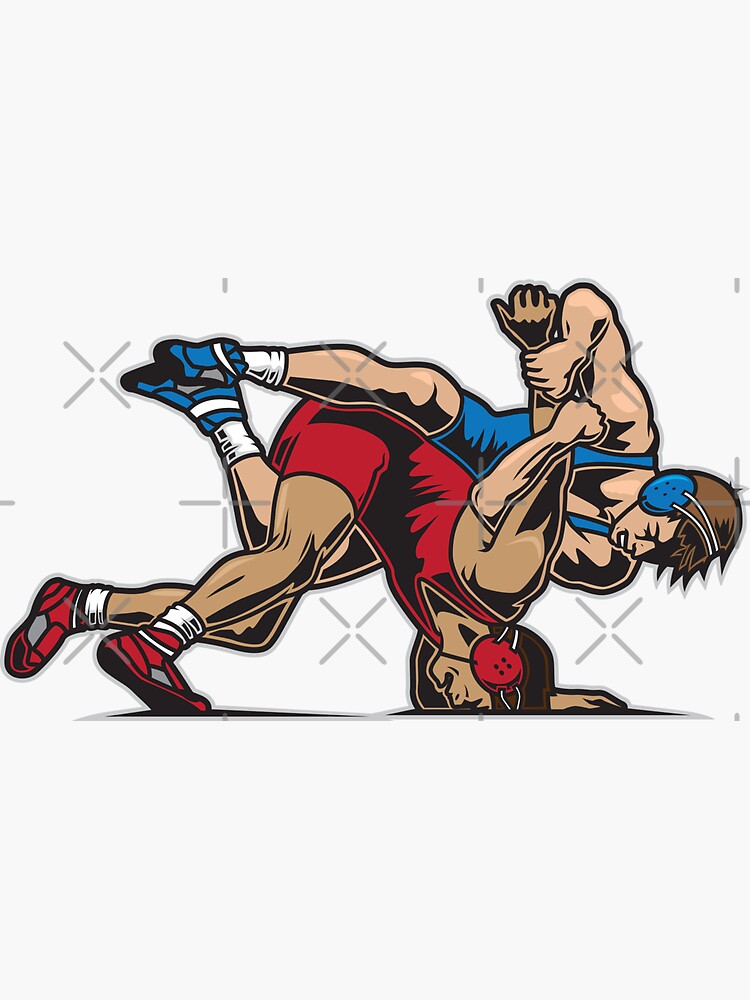 Wrestlers Sticker