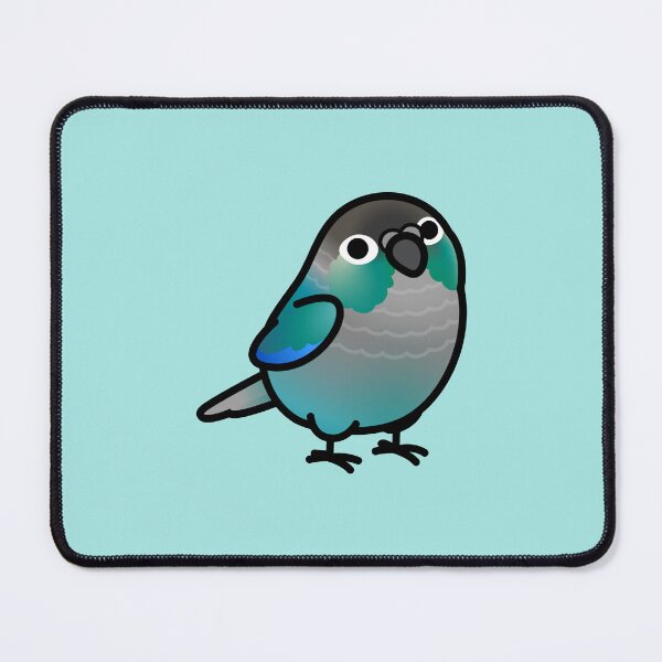 Item preview, Chubby Green Cheek Conure Turquoise designed and sold by birdhism.