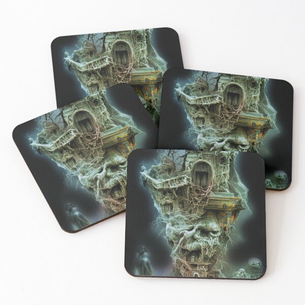 Item preview, Haunted Ghostly Halloween House designed and sold by culturestash.