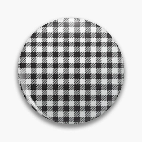 Item preview, Black and White Houndstooth Gingham Plaid designed and sold by SqueakyRicardo.