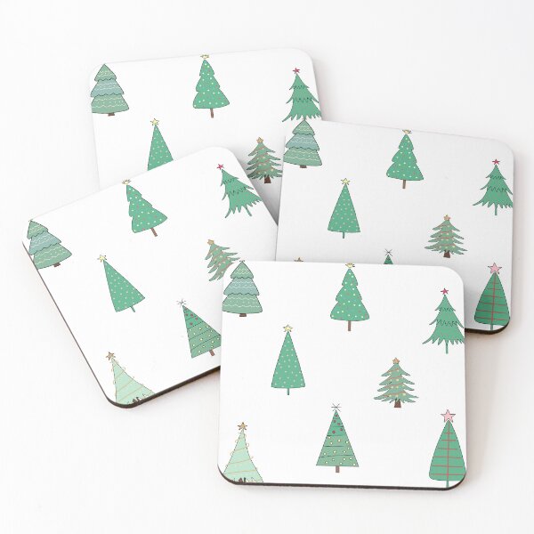 Item preview, Green Christmas Trees designed and sold by silviaol.