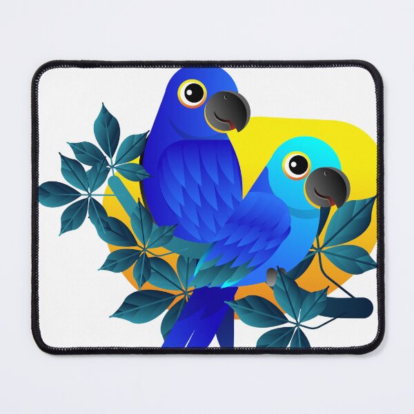 Item preview, of 08 Quaker Parrot (Blue Mutation) designed and sold by SUNDigital123.