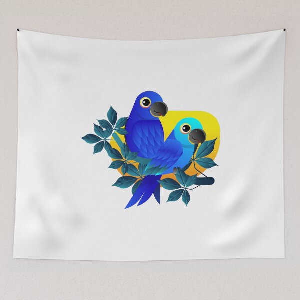 Item preview,  of 08 Quaker Parrot (Blue Mutation) designed and sold by SUNDigital123.