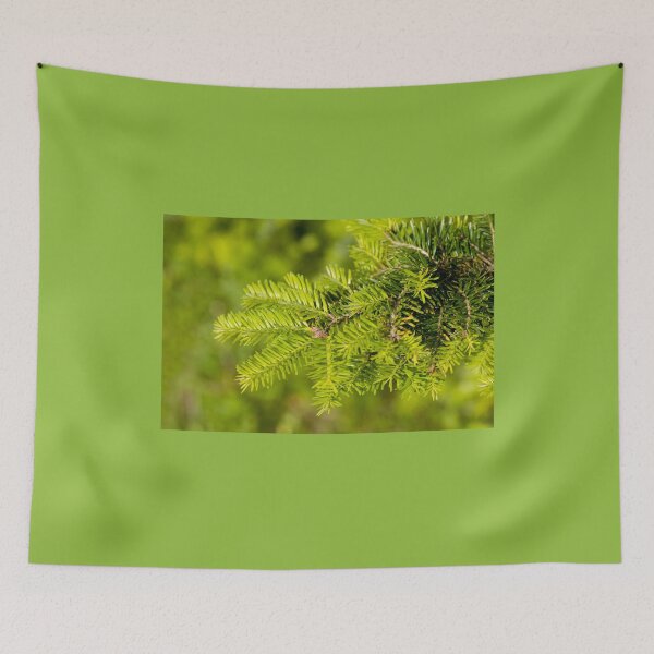 Item preview, Green coniferous fresh shoots designed and sold by Arletta Cwalina.