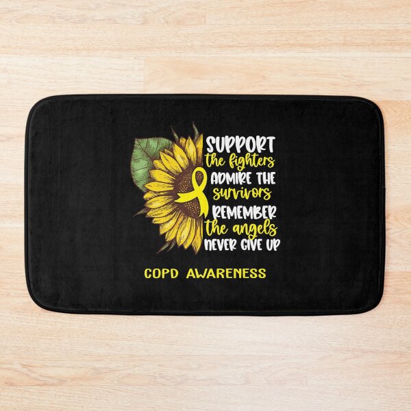 Item preview, COPD Awareness - Support the Fighters Admire the Survivors Remember the Angels Never Give Up designed and sold by whlrcheryl.