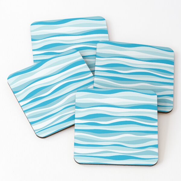 Item preview, Abstract Blue River Ripples designed and sold by Imperium All Day.