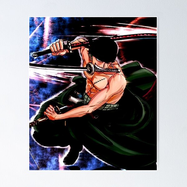 Item preview, Zoro activates Ashura to unlock Advanced Conqueror's Haki to fight Kaido |  One Piece  designed and sold by Robin Sama.
