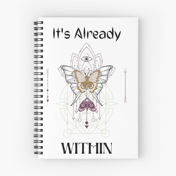 Item preview, It's Already Within - Sacred Geometry butterfly moth with seeing eye designed and sold by TheMajesTee.