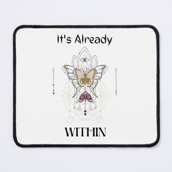 Item preview, It's Already Within - Sacred Geometry butterfly moth with seeing eye designed and sold by TheMajesTee.