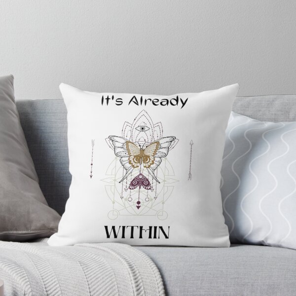 Item preview, It's Already Within - Sacred Geometry butterfly moth with seeing eye designed and sold by TheMajesTee.