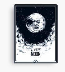 Eine Reise zum Mond Leinwanddruck
