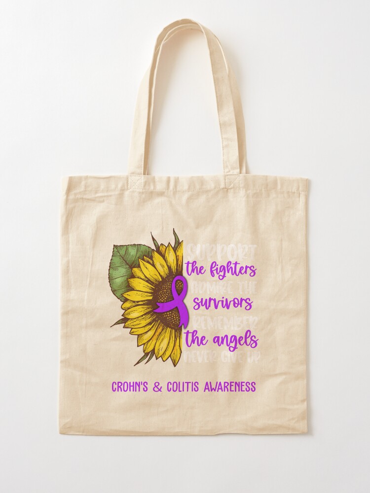 Crohn's And Colitis Awareness Supporting The Fighters Tee Crohn's And Colitis Awareness Supporting The Fighters Tee
