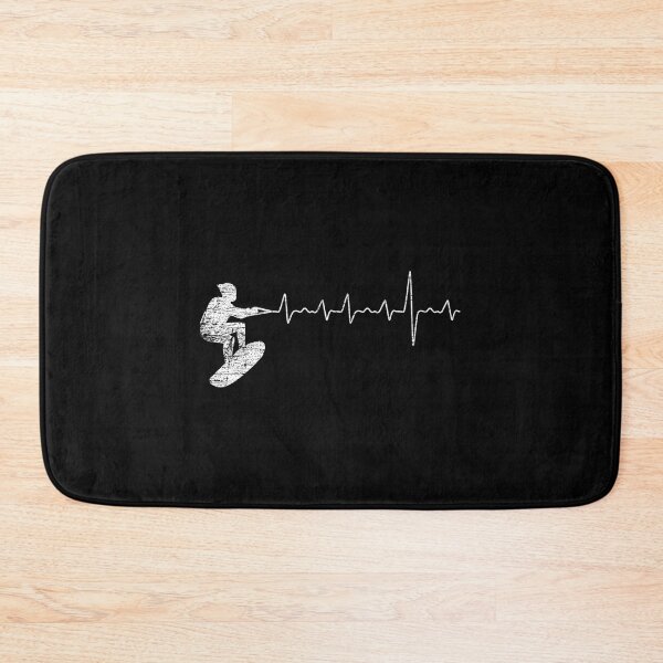 Item preview, Heartbeat Wakeboard Wakeboarder Retro Essential T-Shirt designed and sold by gusplawn5.