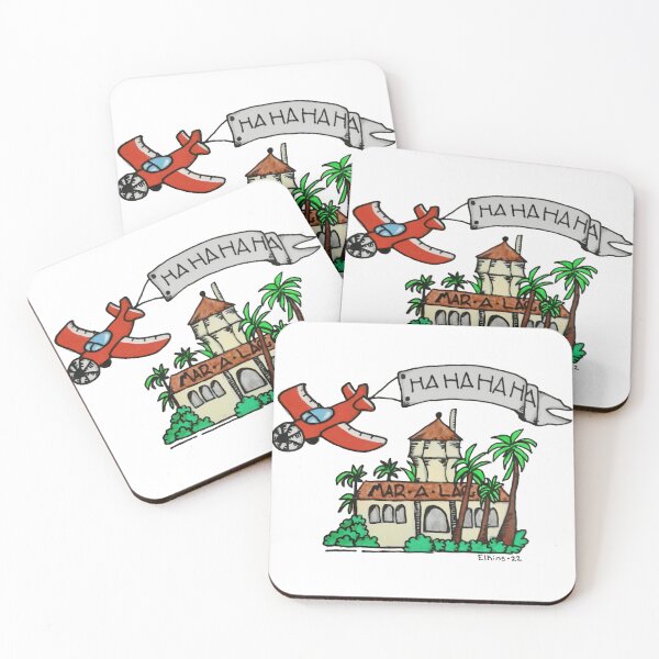 Item preview, Plane with Banner Funny Florida Mar A Lago Trump  designed and sold by OrangeYaHappy.