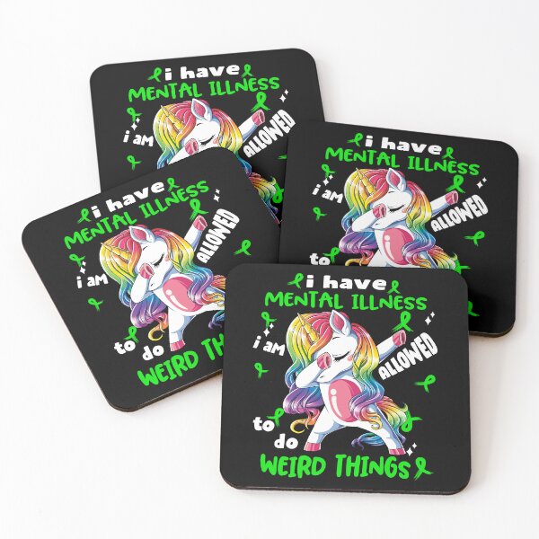Item preview, Mental Illness Awareness Funny I have Mental Illness i'm allowed to do Weird Things! designed and sold by JanetShop809.