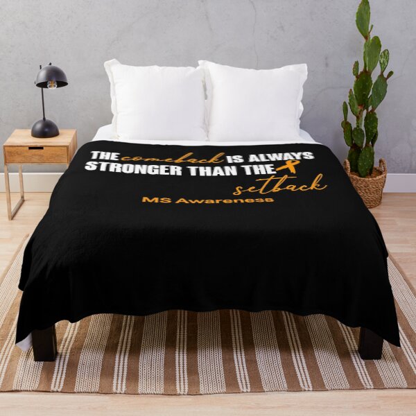 Item preview, MS Awareness - The Comeback is Always Stronger Than The Setback designed and sold by Robbsyn.