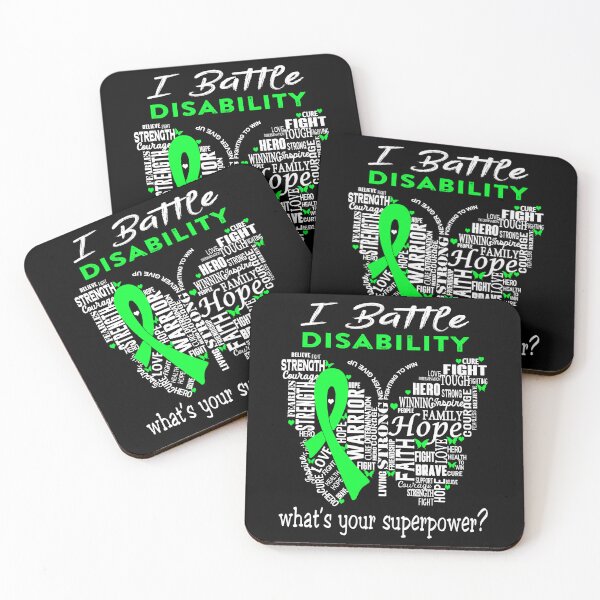 Item preview, Disability Warrior - I Battle Disability What is your Superpower? designed and sold by KirstybShop.