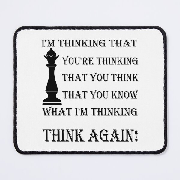 Item preview, Funny Chess Saying designed and sold by mrtraz.