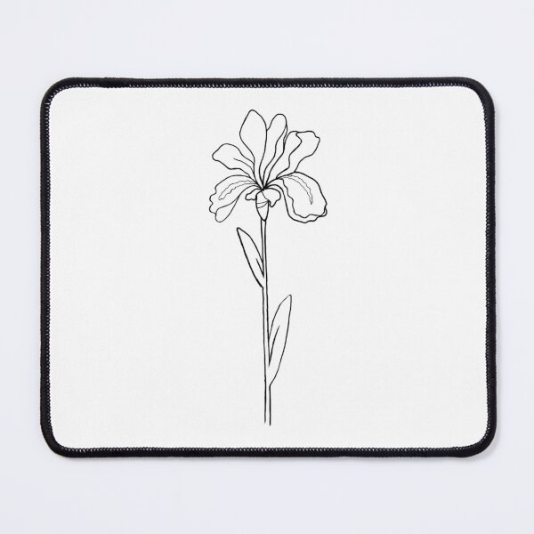 Item preview, Iris Flower - February Birthday Month Flower designed and sold by Digi Artworks Store.