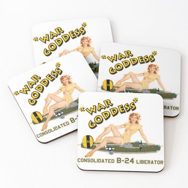Item preview, Consolidated B-24 Liberator - Noise Art Phrases - War Goddess - Clean Style designed and sold by pzd501.