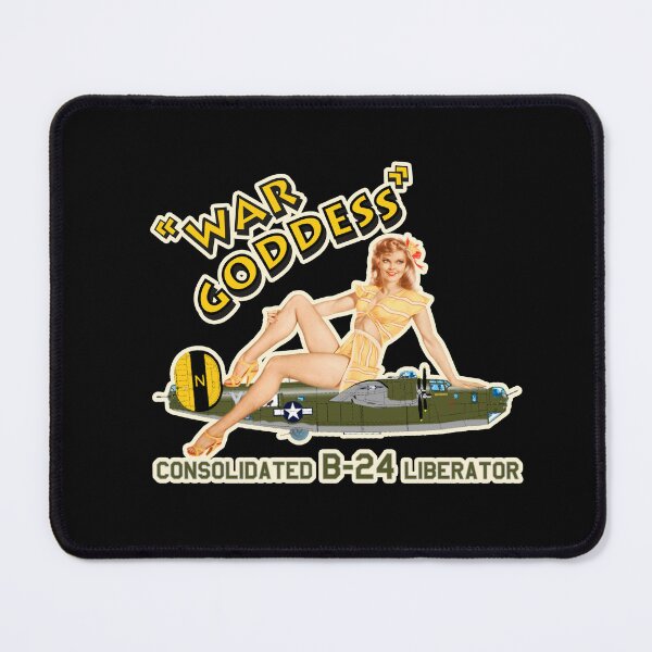 Item preview, Consolidated B-24 Liberator - Noise Art Phrases - War Goddess - Clean Style designed and sold by pzd501.